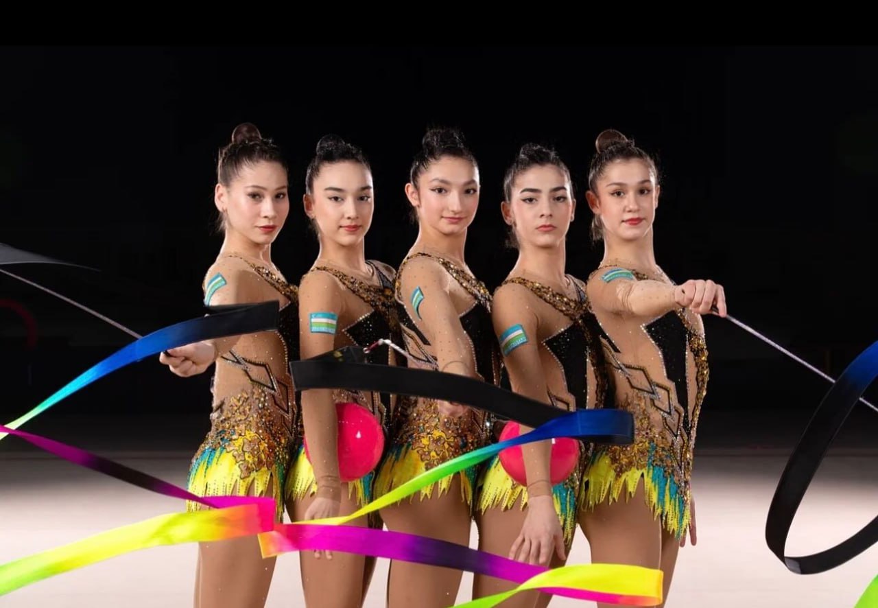 «Узавтосаноат» поздравляет команду Узбекистана по художественной гимнастике!