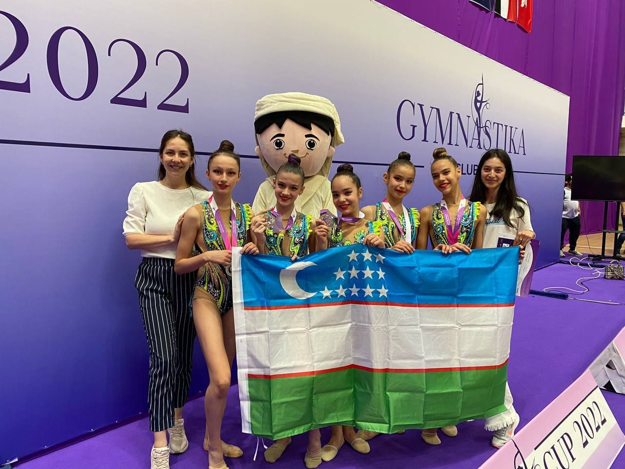 UzAuto поздравляет гимнасток Узбекистана с успешным выступлением в Дубаи