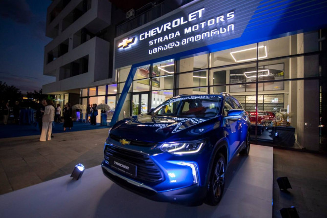 Gruziyada O'zbekistonda ishlab chiqarilgan Chevrolet avtomobillarini sotish boshlandi
