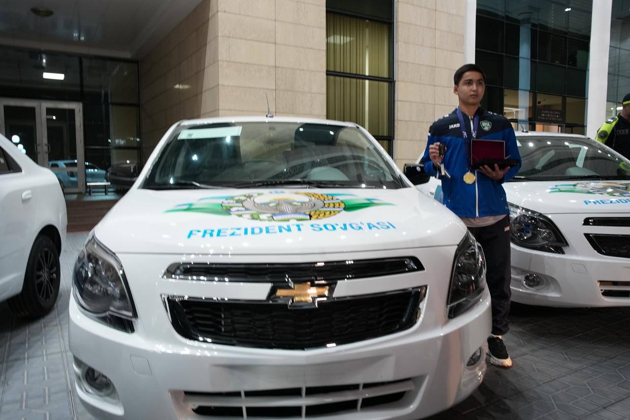 Futbol bo‘yicha U-17 Osiyo kubogi g‘oliblari Chevrolet avtomobillari bilan taqdirlandi