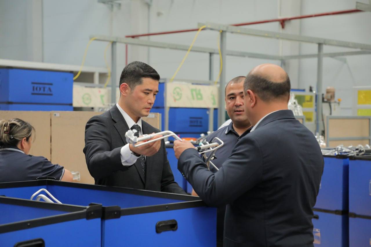 Chirchiqda Janubiy Koreyaning IOTA Co Ltd kompaniyasi hamkorligida butlovchi qismlar ishlab chiqarilishi yo‘lga qo‘yildi