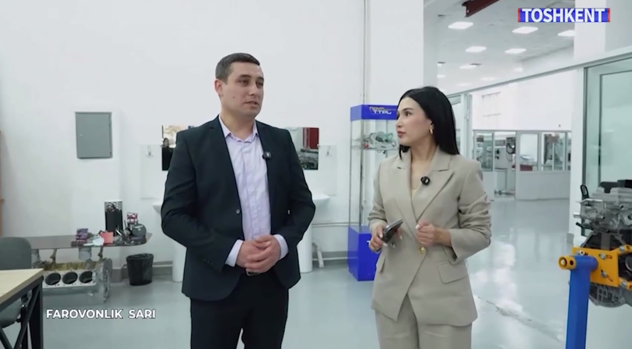 “Toshkent” telekanali “Farovonlik sari” ko'rsatuvining “Elektromobillar” mavzusidagi sonida