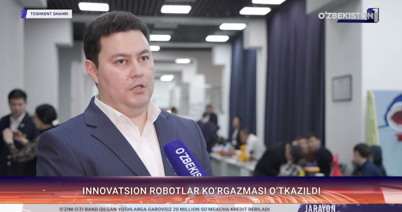 "Robotlar kuni" tadbiri "O'zbekiston" telekanalida 